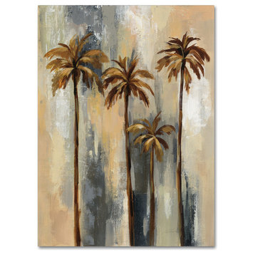 Silvia Vassileva 'Palm Trees II' Canvas Art, 14" x 19"
