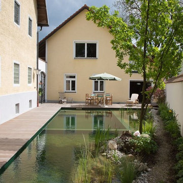 Zuhause schwimmen