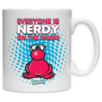 "Everyone is Nerdy on the Inside" Nerds Mug