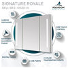 AQUADOM Signature Royale LED Lighted Medicine 40"x30"x5"