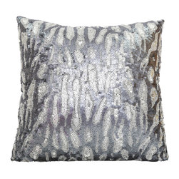 DECORATIVE PILLOWS MIAMI - Grayshade Pillow, 20"x20" - Decorative Pillows