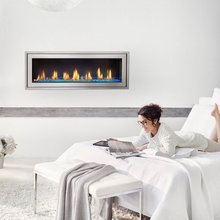 Contemporary Gas Fireplaces Contemporary Living Room Denver