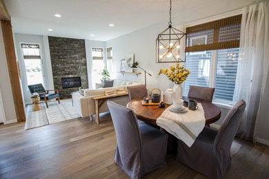 Trendy dining room photo in Other