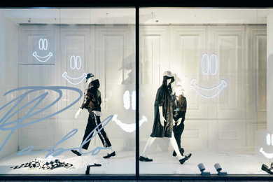 NEONMONKI x Engelhorn PPABLO - Visual Merchandising Neon Installation Marken