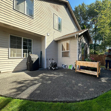 Before deck renovation in Burien, WA