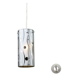 ELK Lighting - Chromia Polished Chrome Pendant, With Adapter Kit, 1-Light - Pendant Lighting