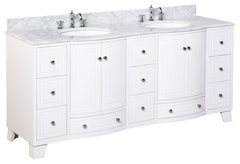 Palazzo 60-Inch Double Bathroom Vanity abbey 72" double bath vanity - transitional - bathroom vanities Palazzo 60-Inch Double Bathroom Vanity abbey 72" double bath vanity - transitional - bathroom vanities