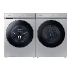 Samsung Bespoke 5.3 Cu. Ft. Front Load Washer and 7.6 Cu. Ft. Electric Dryer Lau - Laundry Room Appliances