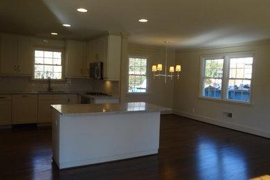 Trendy kitchen photo in Charlotte