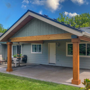 Closed Gable End Patio Cover