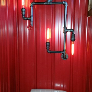 gas pipe light