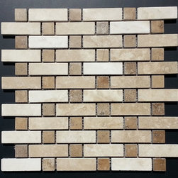 Ladrillo Dot Mosaic Meshmount&trade; - Mosaic Tile