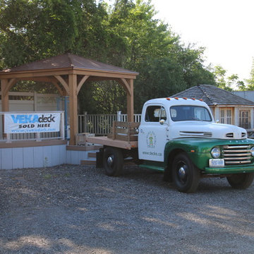 This is the Hamilton Ontario Head Office indoor and outdoor showroom.