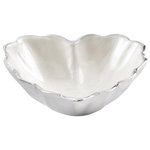 Julia Knight - Pearlized Heart Bowl, Snow, 4" - Eat your heart out! Your guests will truly feel the love when your table is set with these pretty and petite heart shaped dishes. Perfect for a date night in or a party with close friends! Although they do say the way to a man's heart is through his stomach��_