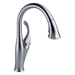 Delta Addison&reg; Single Handle Water Efficient Pull-Down Kitchen Faucet - Kitchen Faucets