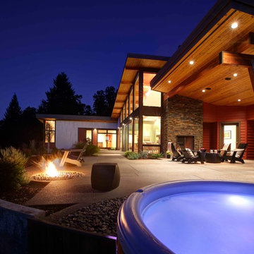 Modern Portland New Construction - Patio & Outdoor Living