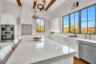 Kitchen - southwestern kitchen idea in Phoenix