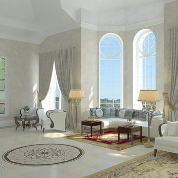 Private house interior.Classic Style.