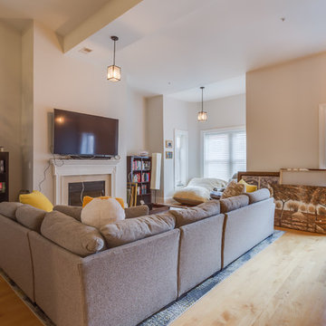 Two Level Condo Renovation with Roof Deck