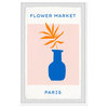 "Paris Flower Market" Framed Painting Print, 24x36