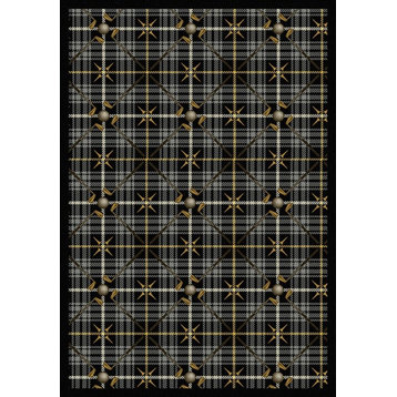 Games People Play Rug, Saint Andrews, 3'10"x5'4", Flannel Gray