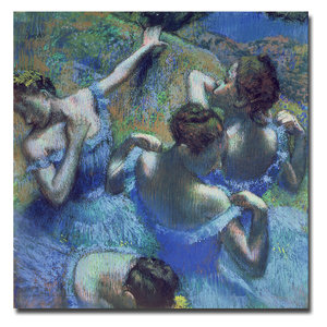 Harlequin and Columbine by Edgar Degas Giclee Fine Art Print Repro on Canvas