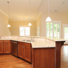 curved kitchen islands