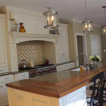 Cincinnati, OH - Traditional - Walnut Wood Kitchen Countertop
