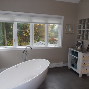 Classic Chantilly Bathroom Remodel with Rogue Valley Interior Doors