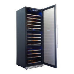 143 Bottle Trimple Zone Wine Cooler - Beer And Wine Refrigerators