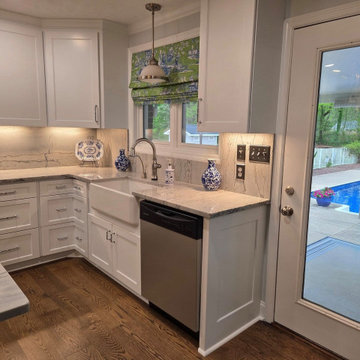 Kitchen & living room/open floor plan