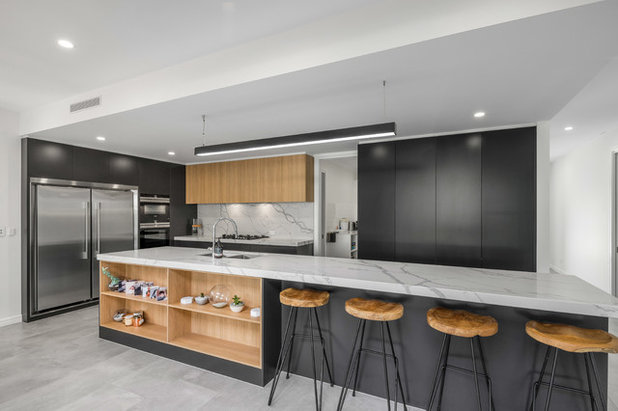 Contemporary Kitchen by J C A