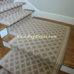 Couristan Needlepoint Beige - Area Rugs