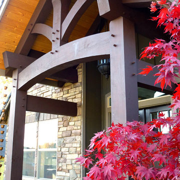 Timber Framed Entryways Showcase
