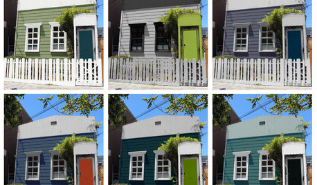 Choosing Color: 1 Cottage, 6 Striking New Color Schemes