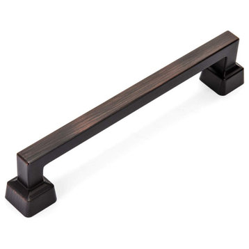 [10-PACK] Cosmas 1481-160ORB Oil Rubbed Bronze Modern Contemporary Cabinet Pull