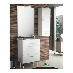 Conjunto Salgar Almagro 60cm Blanco - Bathroom Vanities And Sink Consoles