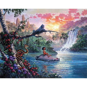 Disney Fine Art The Bear Necessities of Life by Rodel Gonzalez