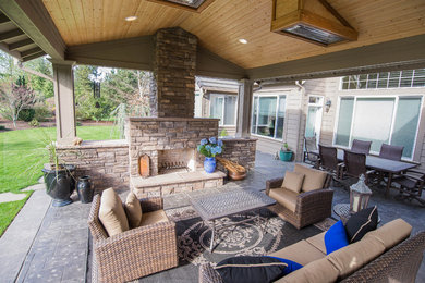 Deck - backyard deck idea in Seattle