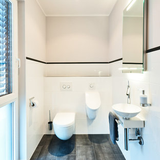 Gästetoilette & Gäste-WC mit Urinal: Ideen für Gästebad- und Gäste-WC