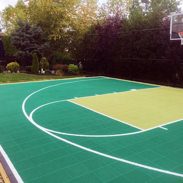 Backyard Basketball Court