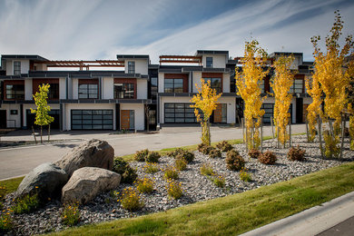Inspiration for a contemporary home design remodel in Other