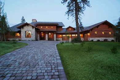 Example of a classic exterior home design in Seattle