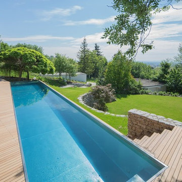 Luxusgarten mit Pool