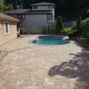 Pool Surround and Paver Patio - Custom Paver Patio