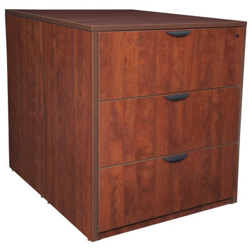 Legacy Stand Up Back to Back Lateral File/ Desk- Cherry