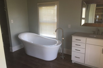 Inspiration for a contemporary home design remodel in Baltimore