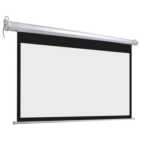 InstaHibit 92" 16:9 Motorized Projection Screen w/ Remote Control Indoor