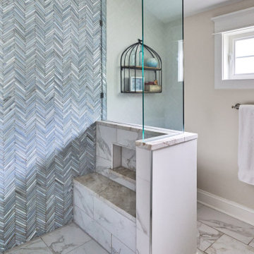 Charming Coastal Kitchen and Spa-Like Bathroom in South Haven, MI