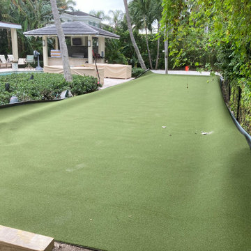Palm Beach Proper, Bocce Ball Court Construction